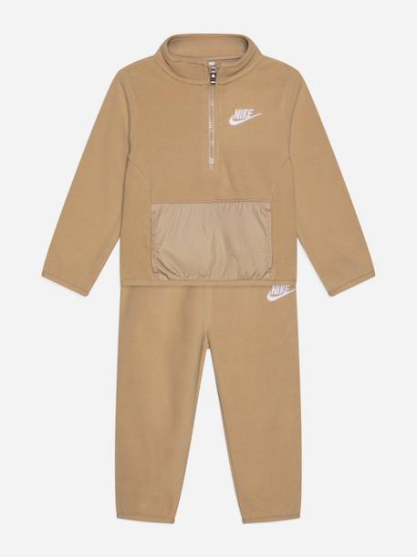 Ensemble en polaire Beige+Bleu marine 1 - vertbaudet enfant 
