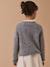 Pull en laine et mohair fille Gris chine clair 4 - vertbaudet enfant 