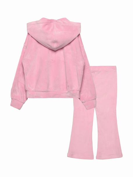 Ensemble en velours Beige+Rose 6 - vertbaudet enfant 