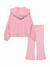 Ensemble en velours Beige+Rose 6 - vertbaudet enfant 