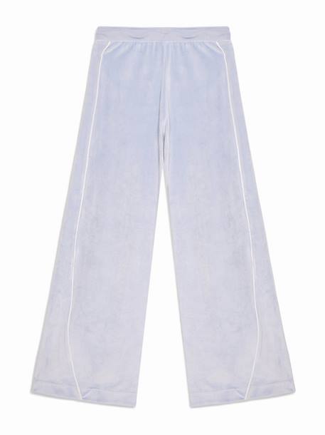 Jogging en velours Black+Bleu ciel 6 - vertbaudet enfant 