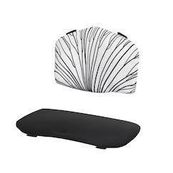 -Ensemble de Coussins Kinderkraft ENOCK pour Chaise Haute avec Fixation Autoagrippante, Soutien Confortable et Entretien Facile