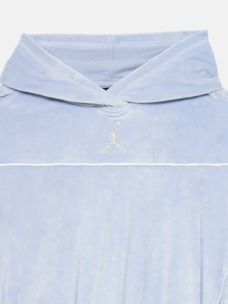 Sweat en velours Bleu ciel 3 - vertbaudet enfant 