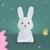 Grande veilleuse lapin l blanche Blanc 6 - vertbaudet enfant 