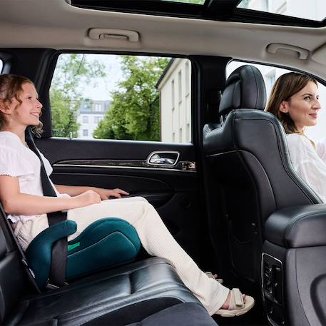 Réhausseur Auto Kinderkraft I-BOOST 2 PRO I-SIZE avec ISOFIX, AIR FLOW, Accoudoirs Ergonomiques et Assise Large Gris+Noir+Rose+Vert 21 - vertbaudet enfant 