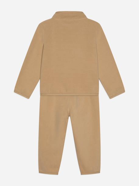 Ensemble en polaire Beige+Bleu marine 2 - vertbaudet enfant 