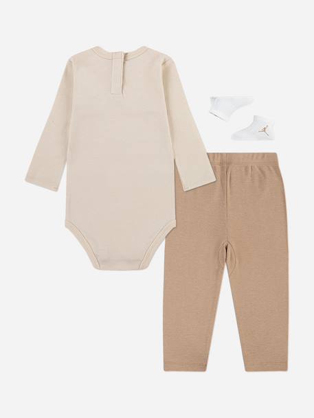 Ensemble trois pièces Beige+Madder root 2 - vertbaudet enfant 