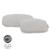 Ensemble de Coussins Kinderkraft ENOCK pour Chaise Haute avec Fixation Autoagrippante, Soutien Confortable et Entretien Facile Gris+Noir 2 - vertbaudet enfant 