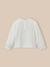 Chemise trousseau fille gaze de coton Ecru 2 - vertbaudet enfant 
