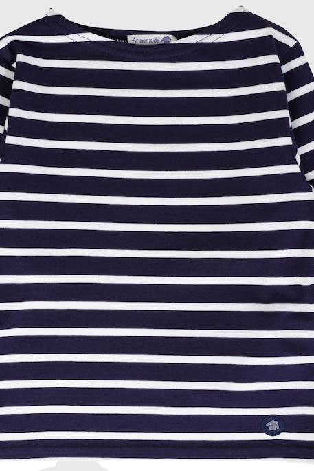 Marinière en coton beg meil enfant Navire/blanc 3 - vertbaudet enfant 