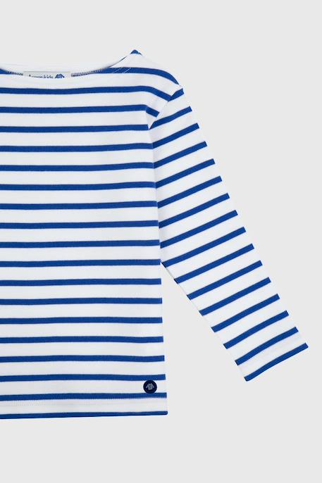 Marinière en coton loctudy enfant Blanc/braise+Blanc/etoile+Blanc/navire+Navire/blanc 6 - vertbaudet enfant 