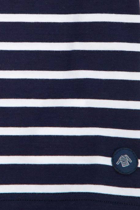 Marinière enfant en coton léger Blanc/braise+Blanc/etoile+Blanc/navire+Navire/blanc 10 - vertbaudet enfant 