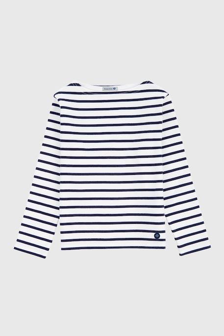 Marinière en coton loctudy enfant Blanc/braise+Blanc/etoile+Blanc/navire+Navire/blanc 7 - vertbaudet enfant 