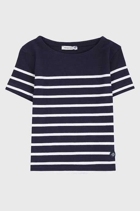 Marinière en coton etel enfant Blanc/navire+Navire/blanc+Navire/braise 4 - vertbaudet enfant 