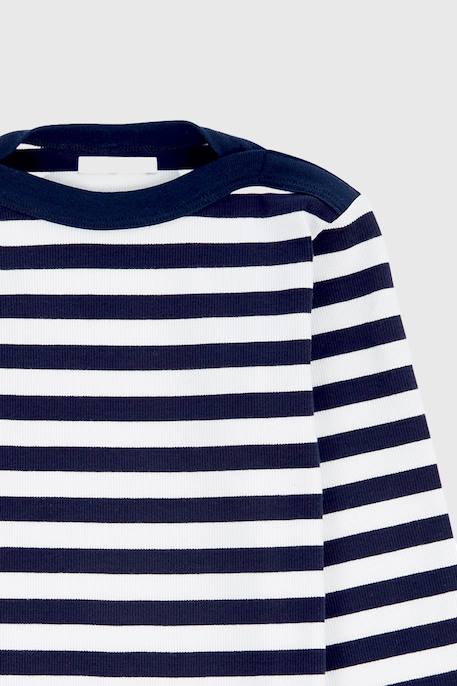 Marinière en coton tregunc enfant Braise/blanc+Navire/blanc+Navire/braise 5 - vertbaudet enfant 