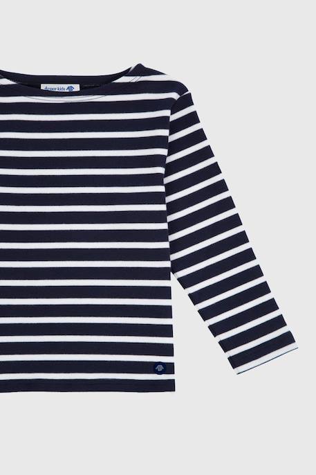 Marinière en coton loctudy enfant Blanc/braise+Blanc/etoile+Blanc/navire+Navire/blanc 11 - vertbaudet enfant 