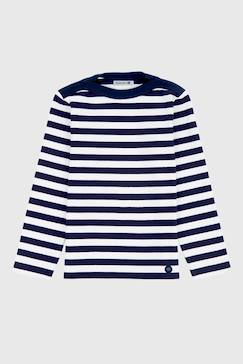 Garçon-T-shirt, polo, sous-pull-T-shirt-Marinière en coton tregunc enfant