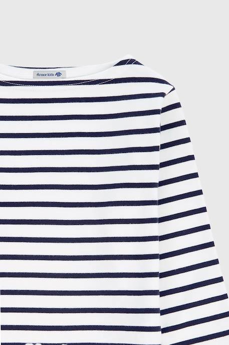 Marinière en coton loctudy enfant Blanc/braise+Blanc/etoile+Blanc/navire+Navire/blanc 8 - vertbaudet enfant 