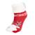 Chaussettes fourrées fille noël rouge 1/8 ans Rouge 2 - vertbaudet enfant 