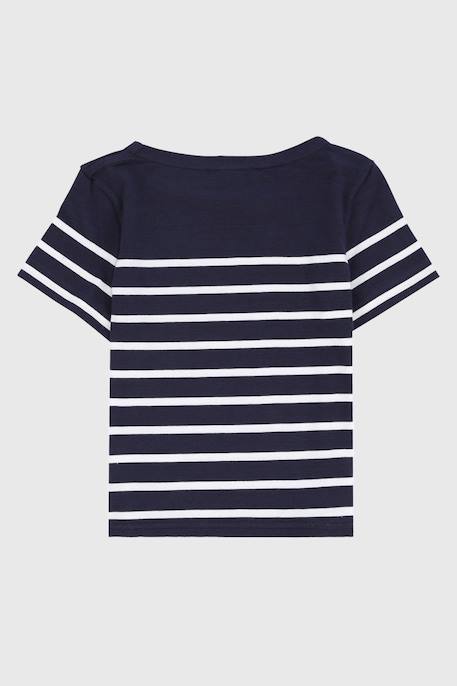 Marinière en coton etel enfant Blanc/navire+Navire/blanc+Navire/braise 5 - vertbaudet enfant 