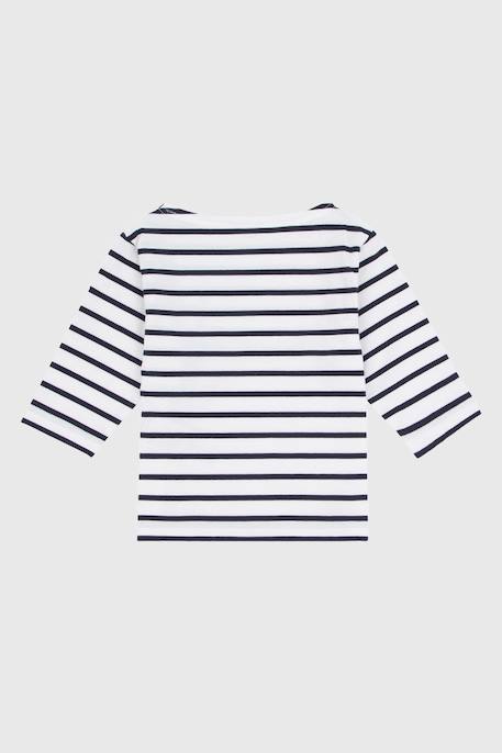 Marinière en coton beg meil enfant Blanc/etoile+Blanc/navire+Navire/blanc 5 - vertbaudet enfant 