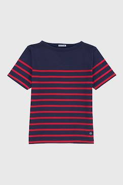 Garçon-T-shirt, polo, sous-pull-Marinière en coton etel enfant