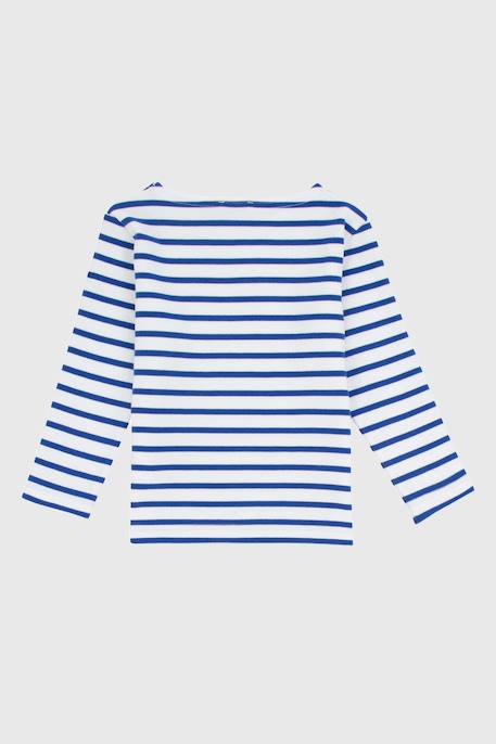 Marinière en coton loctudy enfant Blanc/braise+Blanc/etoile+Blanc/navire+Navire/blanc 5 - vertbaudet enfant 