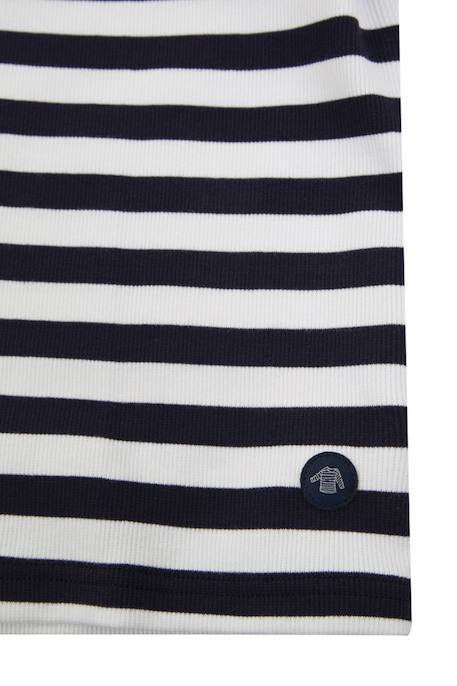 Marinière en coton carantec enfant Braise/blanc+Navire/blanc+Navire/braise 4 - vertbaudet enfant 