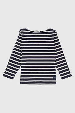 Garçon-T-shirt, polo, sous-pull-Marinière en coton loctudy enfant