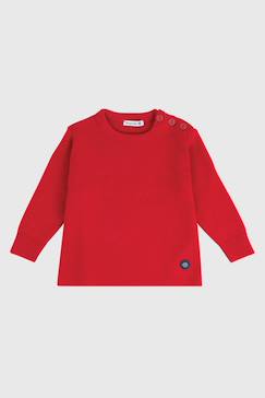 -Pull marin en laine mérinos briac enfant