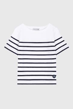 Garçon-T-shirt, polo, sous-pull-T-shirt-Marinière en coton etel enfant