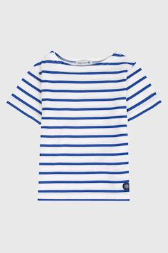 Garçon-T-shirt, polo, sous-pull-T-shirt-Marinière enfant en coton léger