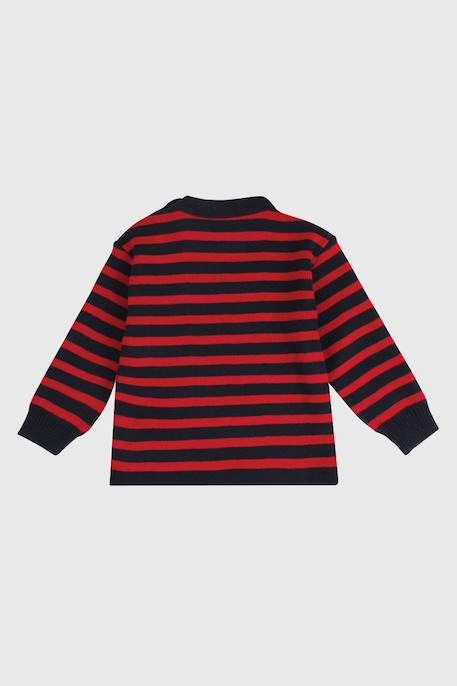 Pull marin rayé  fouesnant enfant Nature/navire+Navire/braise+Navire/nature 6 - vertbaudet enfant 