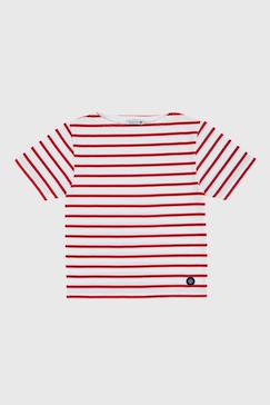 Garçon-T-shirt, polo, sous-pull-T-shirt-Marinière enfant en coton léger
