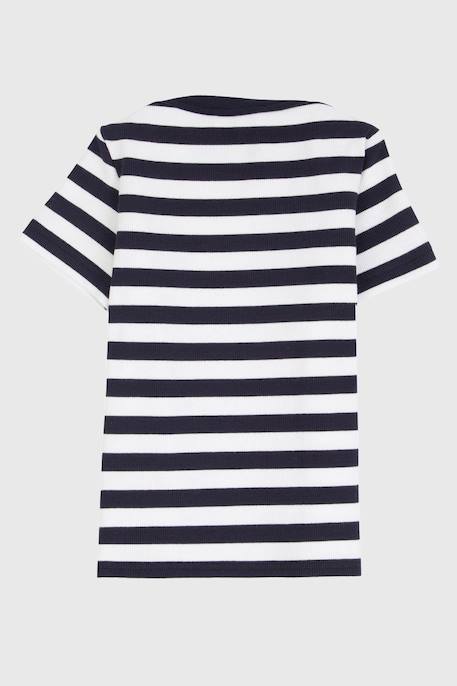 Marinière en coton carantec enfant Braise/blanc+Navire/blanc+Navire/braise 5 - vertbaudet enfant 