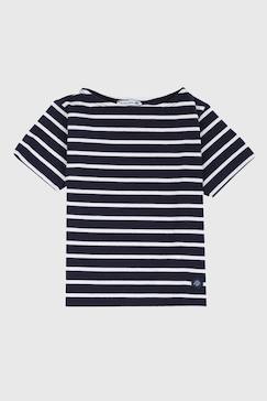 Garçon-T-shirt, polo, sous-pull-T-shirt-Marinière enfant en coton léger