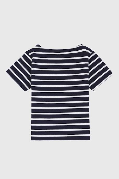 Marinière enfant en coton léger Blanc/braise+Blanc/etoile+Blanc/navire+Navire/blanc 11 - vertbaudet enfant 