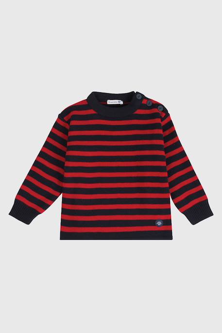 Fille-Pull, gilet, sweat-Pull-Pull marin rayé  fouesnant enfant