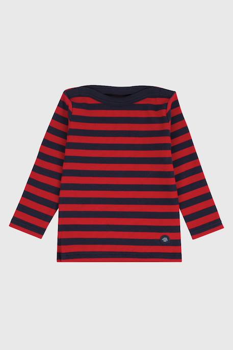 Marinière en coton tregunc enfant Braise/blanc+Navire/blanc+Navire/braise 6 - vertbaudet enfant 