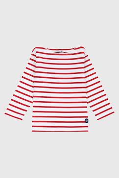 Garçon-T-shirt, polo, sous-pull-T-shirt-Marinière en coton loctudy enfant