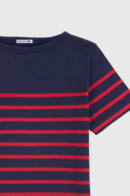 Marinière en coton etel enfant Blanc/navire+Navire/blanc+Navire/braise 8 - vertbaudet enfant 
