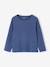 Lot de 3 t-shirts fille fantaisie manches longues anthracite+bleu grisé+corail+indigo+rose 26 - vertbaudet enfant 
