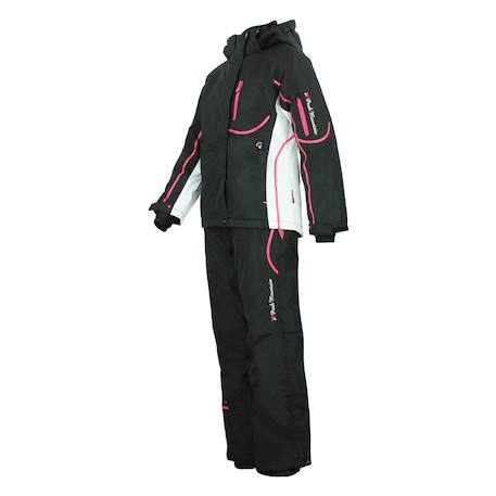 Ensemble de ski fille gauline Framboise+Noir 8 - vertbaudet enfant 
