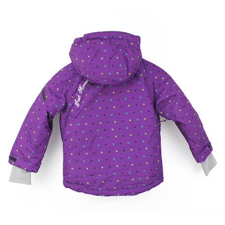 Ensemble de ski fille favim Noir/violet+Violet 8 - vertbaudet enfant 