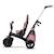 Tricycle modulaire avec siège rotatif et harnais de sécurité Gris+Noir+Rose+Vert 16 - vertbaudet enfant 