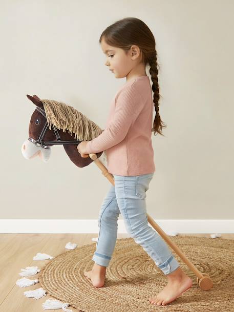 Cheval bâton hazel avec roulettes Coco+Hazel 1 - vertbaudet enfant 