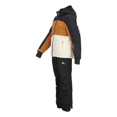 Ensemble de ski ecerome Marine/orange+Noir/bleu+Noir/camel+Noir/kaki 11 - vertbaudet enfant 