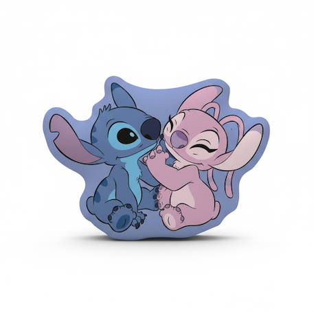 Coussin 3d disney angel et stitch polyester Bleu 1 - vertbaudet enfant 