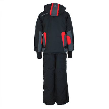 Ensemble de ski garçon espion Noir+Rouge 2 - vertbaudet enfant 