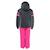 Ensemble de ski fille fancel Noir/fuchsia+Rose/turquoise 2 - vertbaudet enfant 